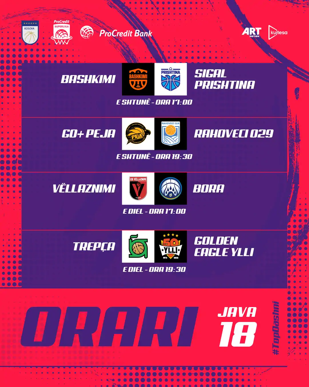 Super ndeshje në ProCredit Superligë